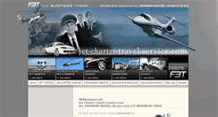 Desktop Screenshot of jet-charter-travel-service.com